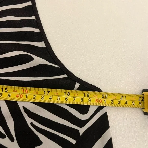 Free People Black and White Zebra Print Romper - Picture 5 of 9